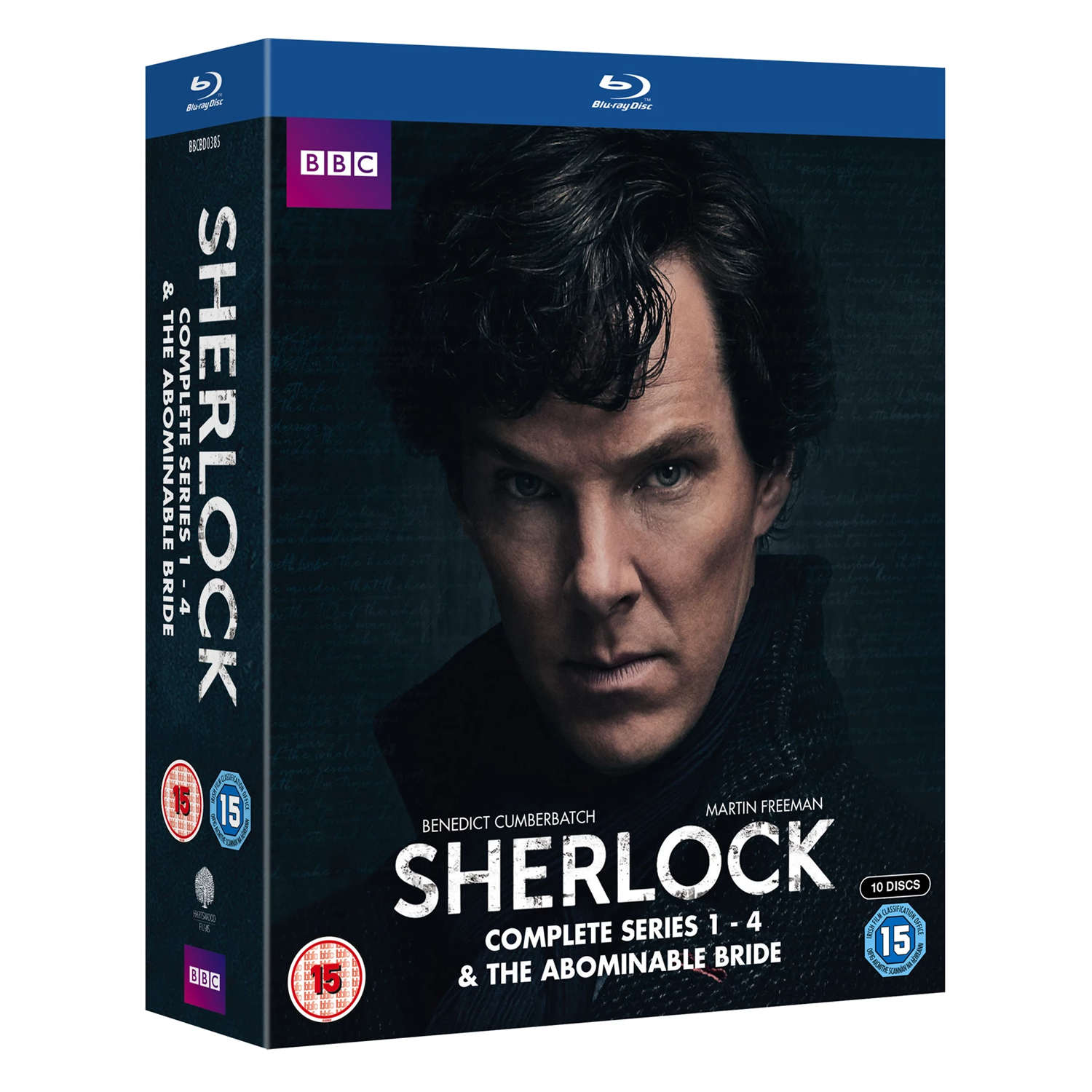 Sherlock: Complete Series 1-4 & the Abominable Bride [15] Blu-ray